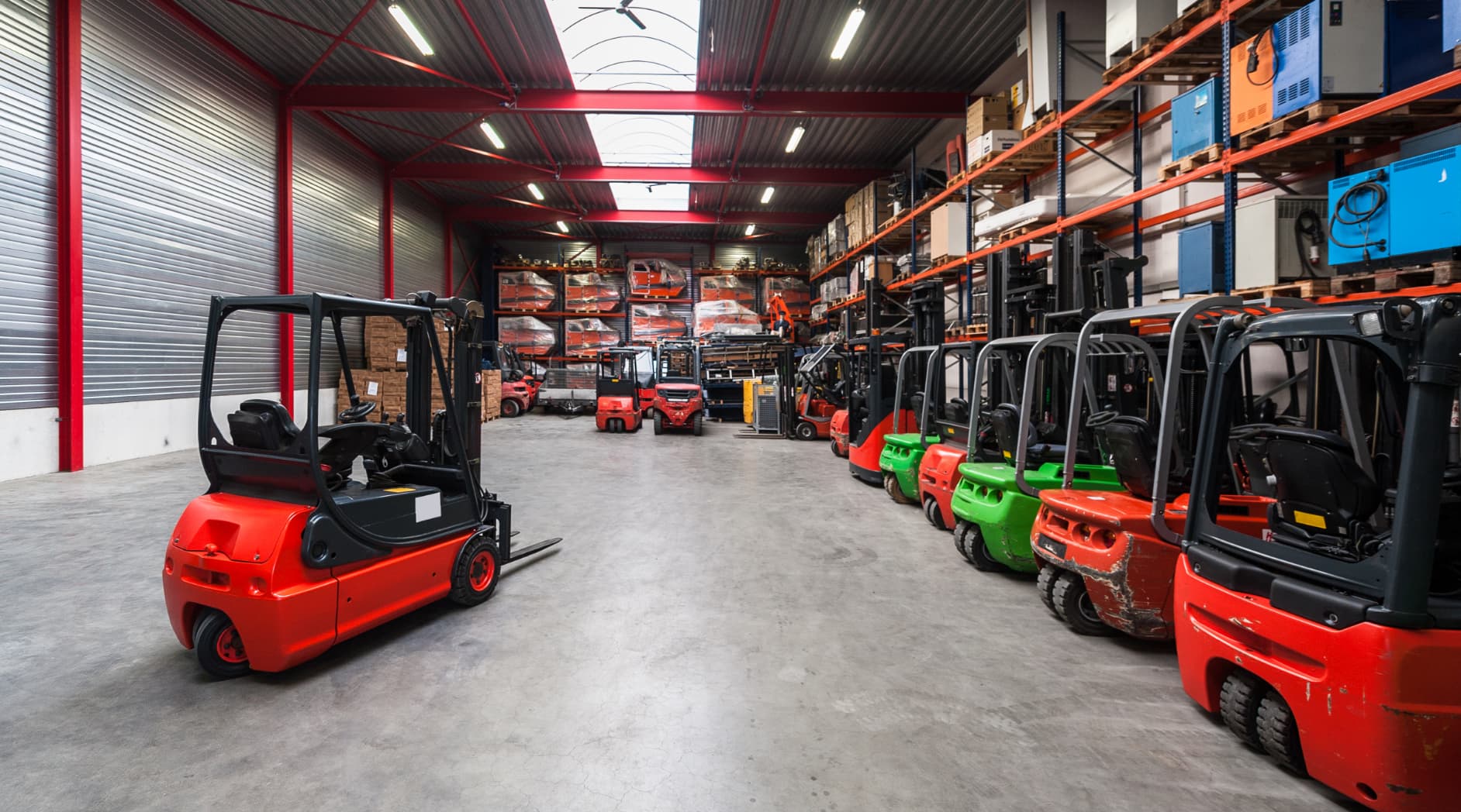 Forklifts with leasing and finance options