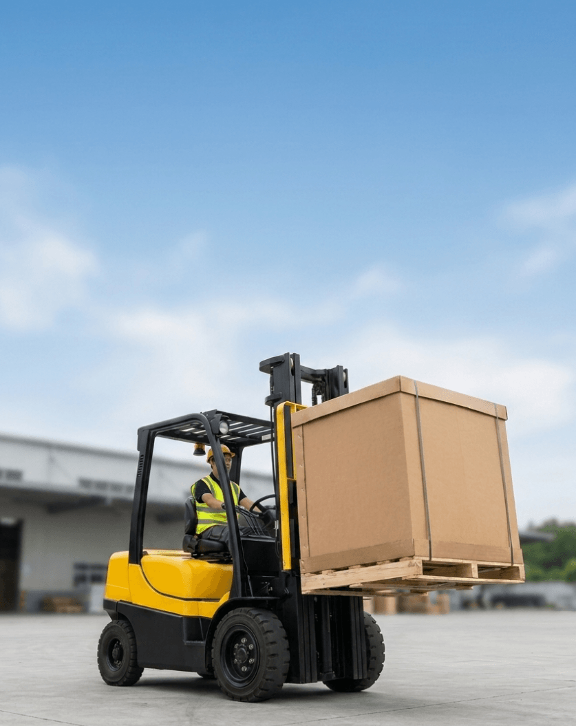 Workshop prepared forklifts